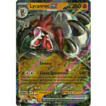 117 / 193 Lycanroc ex Rara Ex foil (IT) -NEAR MINT-