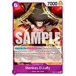 OP07-073 Monkey D. Luffy rare foil (EN) -NEAR MINT-