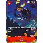PRB01 OP05-007 Sabo super rare foil parallel (JP) -NEAR MINT-