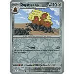 123 / 191 Dugtrio di Alola Non Comune foil reverse (IT) -NEAR MINT-