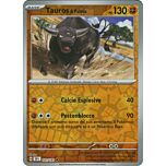 101 / 191 Tauros di Paldea Non Comune foil reverse (IT) -NEAR MINT-