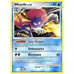 040 / 132 Weavile LIV.30 rara (IT) -NEAR MINT-