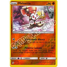 Pokemon Meloetta Reverse Foil Sol E Lua Sintonia Mental Fret