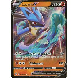 Lucario V Foil Pokémon Carta Em Português 27/73