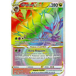 CARTA POKÉMON GIRATINA V ASTRO HYPER 201/196 ORIGINE PERDUTA